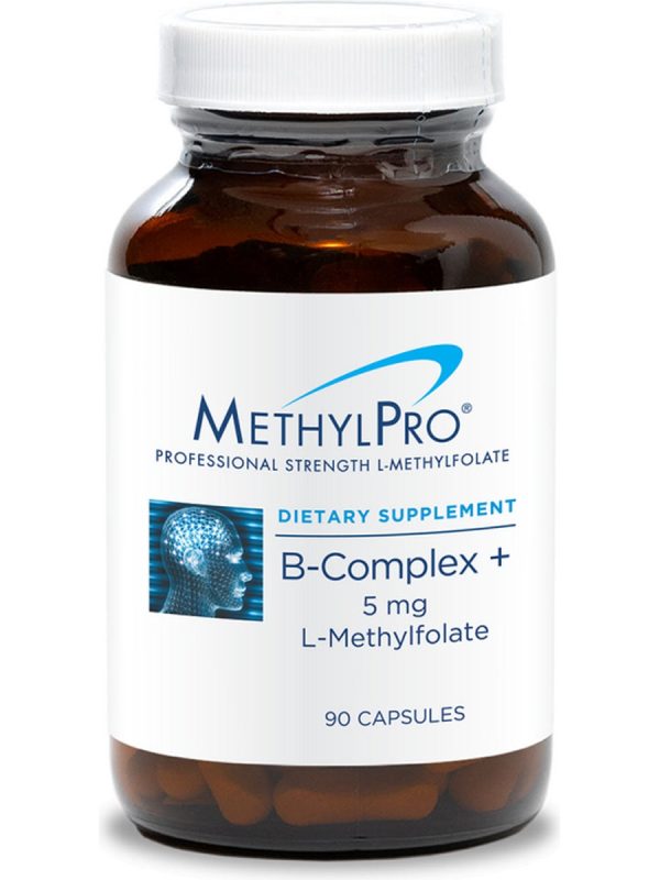 MethylPro, B-Complex +, 5 mg, L-Methylfolate, 90 Capsules Cheap