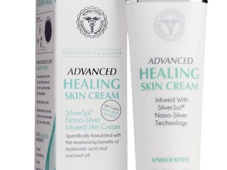 Silver Biotics, Advanced Healing Skin Cream Unscented, 3.4 oz Fashion