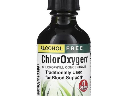 Herbs Etc., Alcohol Free ChlorOxygen Chlorophyll Concentrate, 2 Fluid Ounce Online