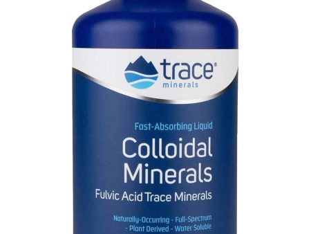 Trace Minerals, Colloidal Minerals, Unflavored, 32 fl oz Online Hot Sale