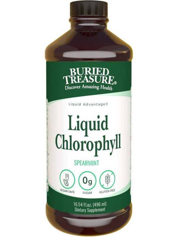 Buried Treasure, Liquid Chlorophyll, 16.23 fl oz Hot on Sale