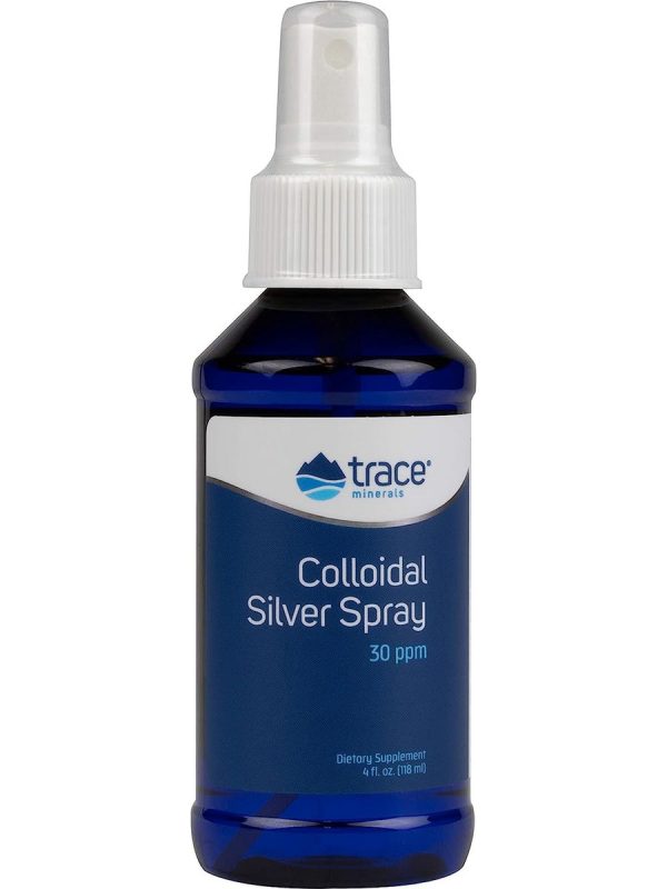 Trace Minerals, Colloidal Silver Spray 30 PPM, 4 fl oz Online now