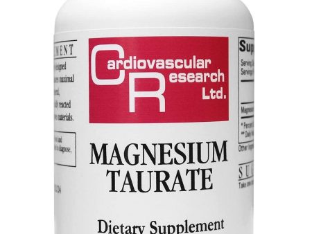 Cardiovascular Research Ltd., Magnesium Taurate, 180 Vegetarian Capsules Discount