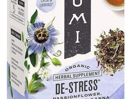 Numi, De-Stress, 16 Non-GMO Tea Bags Cheap