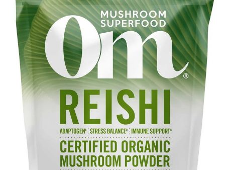 Om Mushroom Superfood, Reishi Certified Organic Mushroom Powder, 2.1 oz Hot on Sale