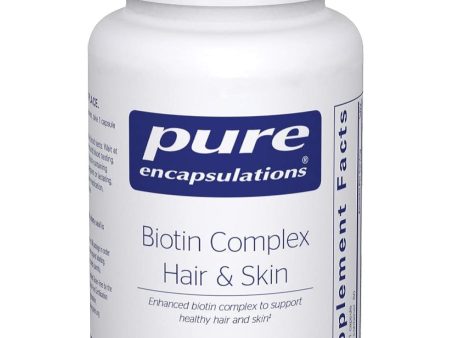 Pure Encapsulations, Biotin Complex Hair & Skin, 60 caps Hot on Sale