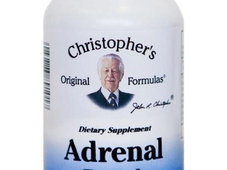 Christopher s Original Formulas, Adrenal Formula, 100 Vegetarian Caps Online Hot Sale