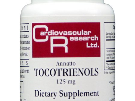 Cardiovascular Research Ltd., Annatto Tocotrienols, 125 mg, 60 Softgels Online Hot Sale