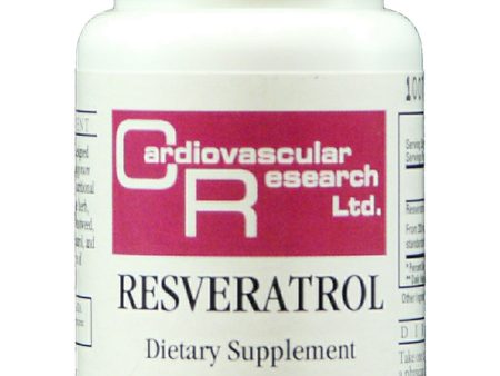 Cardiovascular Research Ltd., Resveratrol, 60 Capsules Discount