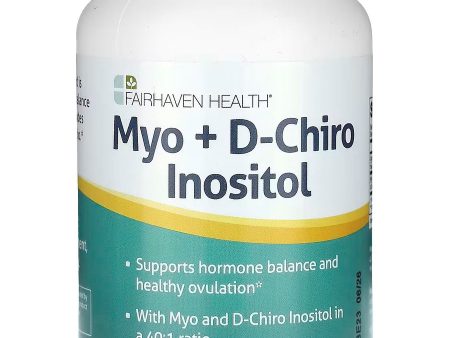 Fairhaven Health, Myo + D-Chiro Inositol, 120 Capsules Online