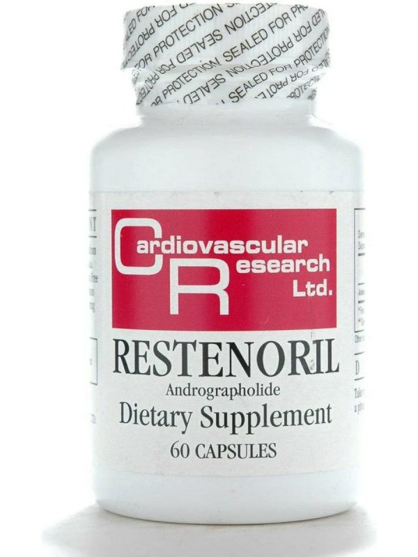 Cardiovascular Research Ltd., Restenoril, 60 Capsules For Discount