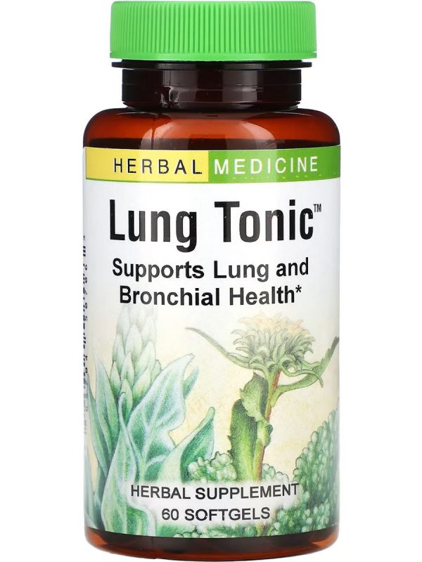 Herbs Etc., Lung Tonic, 60 Softgels Online now