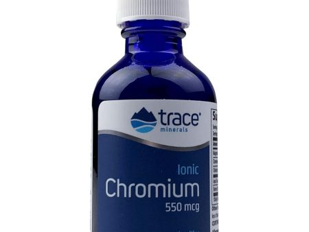 Trace Minerals, Ionic Chromium, 550 mcg, 2 fl oz Online Sale