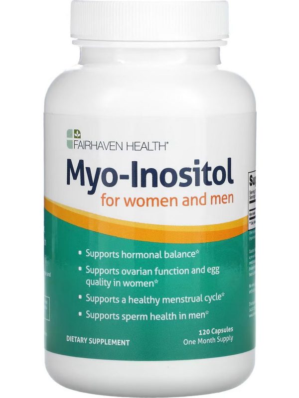 Fairhaven Health, Myo-Inositol for Women and Men, 120 Capsules Online Sale