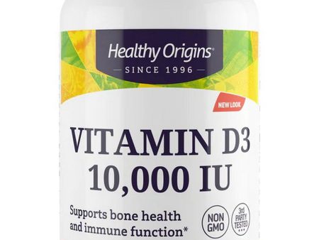 Healthy Origins, Vitamin D3 10,000 IU, 250 mcg, 360 Softgels Online Hot Sale