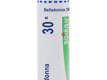 Boiron, Belladonna 30X, 80 Pellets For Discount