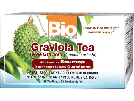 Bio Nutrition, Graviola Tea, 30 Tea bags Online