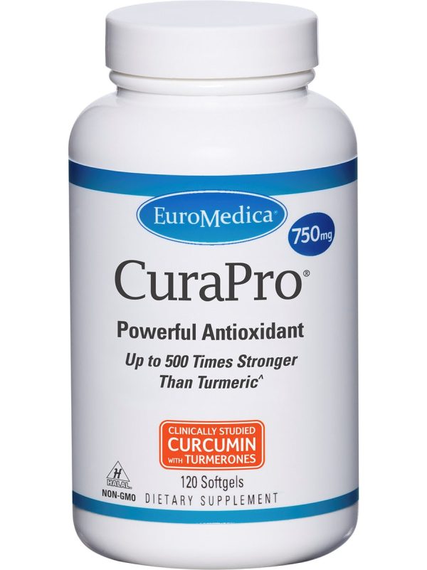 EuroMedica, CuraPro, 750 mg, 120 Softgels For Cheap