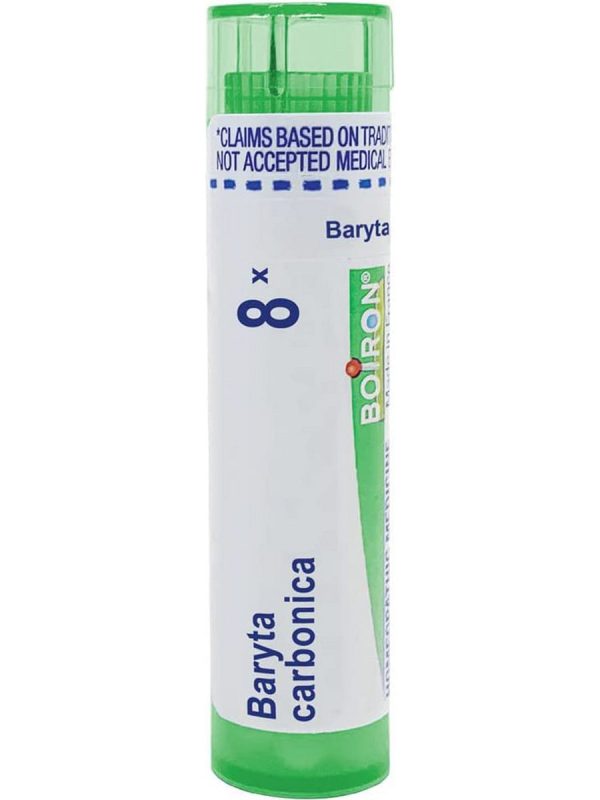 Boiron, Baryta Carbonica 8X, 80 Pellets Supply