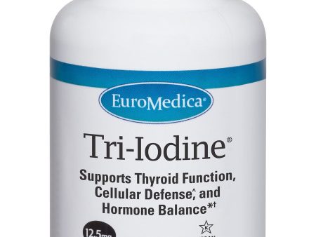 EuroMedica, Tri-Iodine, 12.5 mg, 90 Capsules For Cheap