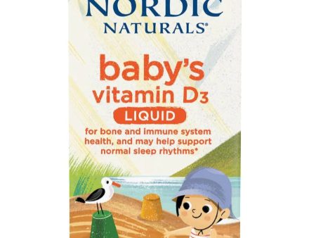 Nordic Naturals, Baby s Vitamin D3 Liquid, 400 IU, .76 Fluid Ounce with Dropper Cheap