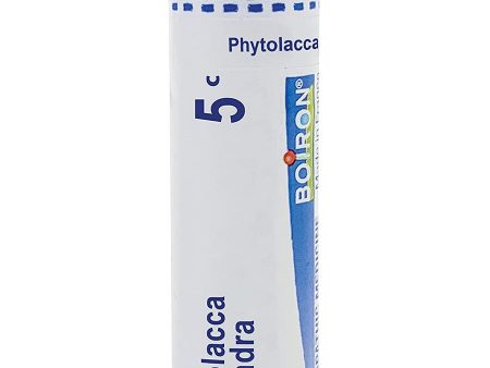 Boiron, Phytolacca Decandra 5C, 80 Pellets For Sale