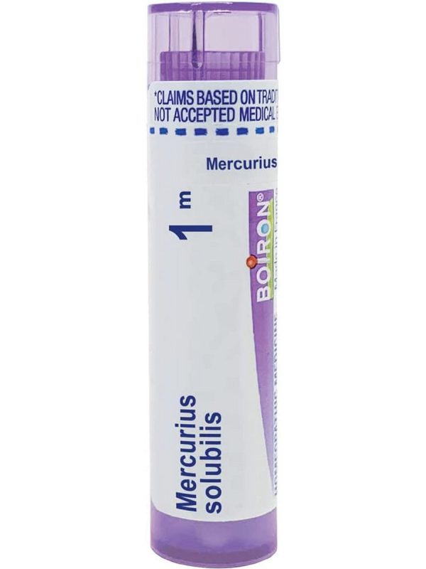 Boiron, Mercurius Solubilis 1M, 80 Pellets Fashion