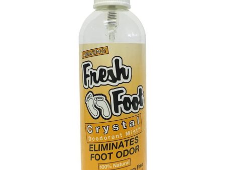 Deodorant Stones of America, Fresh Foot Crystal Deodorant Mist, 6 oz Fashion