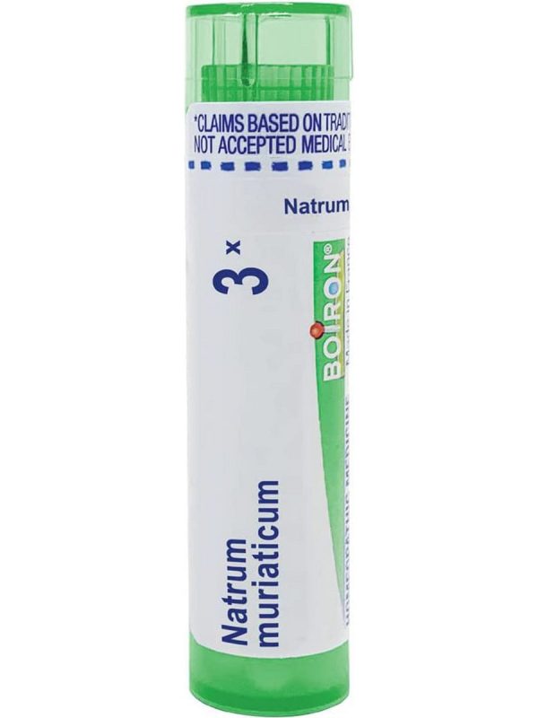 Boiron, Natrum Muriaticum 3X, 80 Pellets Supply