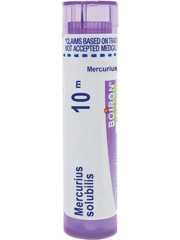 Boiron, Mercurius Solubilis 10M, 80 Pellets Online now