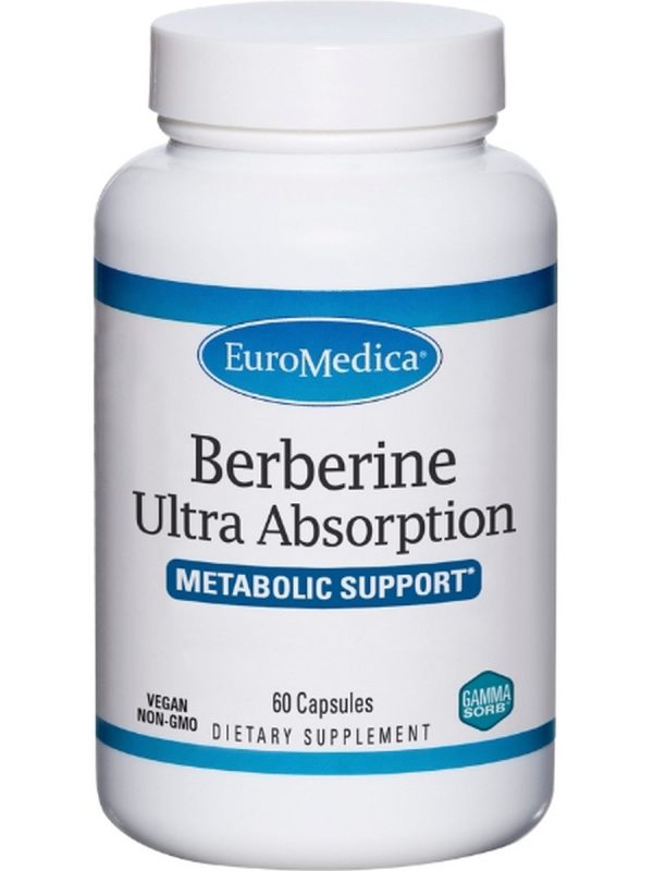 EuroMedica, Berberine Ultra Absorption, 60 Capsules For Sale