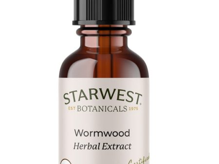 Starwest Botanicals, Wormwood Herb Extract Organic, 1 fl oz Hot on Sale