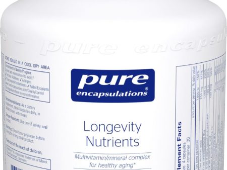 Pure Encapsulations, Longevity Nutrients, 120 vcaps Hot on Sale