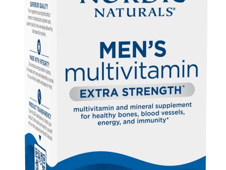 Nordic Naturals, Men s Multivitamin Extra Strength, 60 Tablets Sale