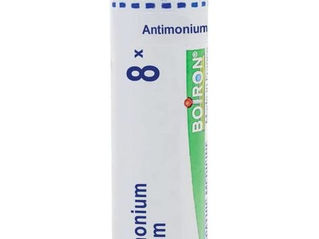 Boiron, Antimonium Crudum 8X, 80 Pellets Fashion