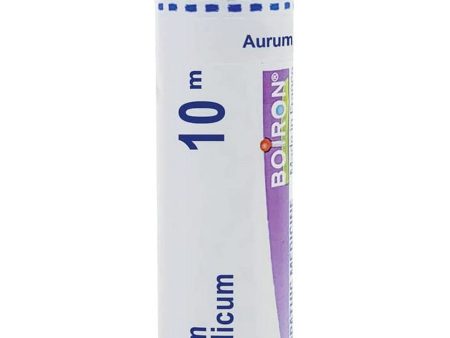 Boiron, Aurum Metallicum 10M, 80 Pellets Online