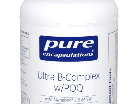 Pure Encapsulations, Ultra B Complex w  PQQ, 60 vegcap Online now