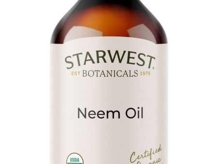 Starwest Botanicals, Neem Oil Organic, 4 fl oz For Discount