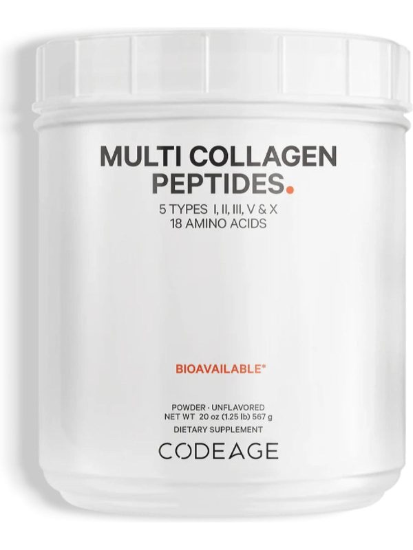 Codeage, Multi Collagen Peptides, Unflavored, 20 oz Online Hot Sale