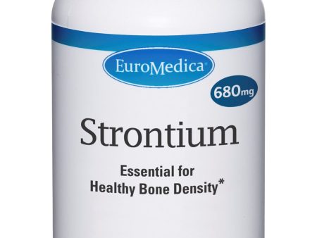 EuroMedica, Strontium, 680 mg, 60 Capsules Sale