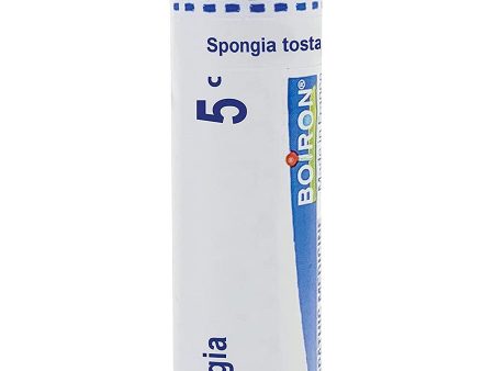 Boiron, Spongia Tosta 5C, 80 Pellets on Sale