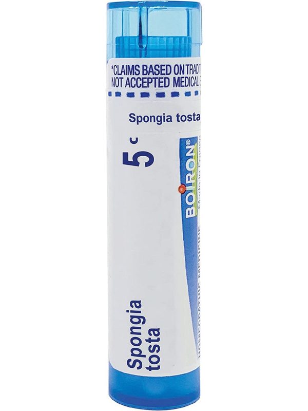 Boiron, Spongia Tosta 5C, 80 Pellets on Sale