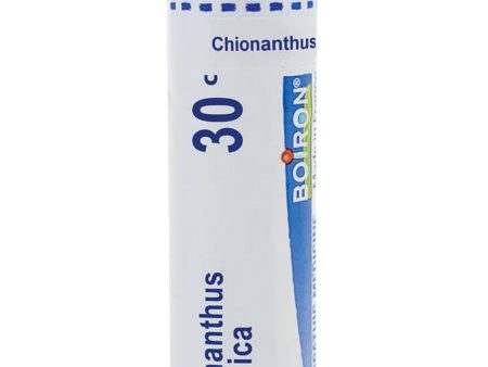 Boiron, Chionanthus Virginica 30C, 80 Pellets on Sale