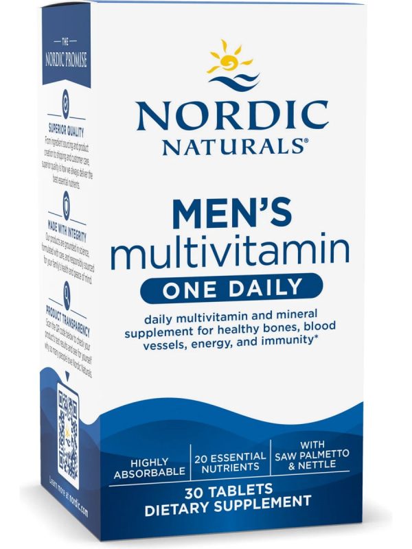 Nordic Naturals, Men s One Daily Multivitamin, 30 Tablets Online now