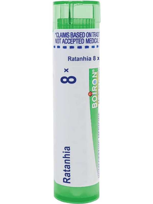 Boiron, Ratanhia 8X, 80 Pellets on Sale