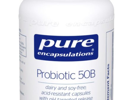 Pure Encapsulations, Probiotic 50B, soy & dairy free, 60 vcap For Cheap