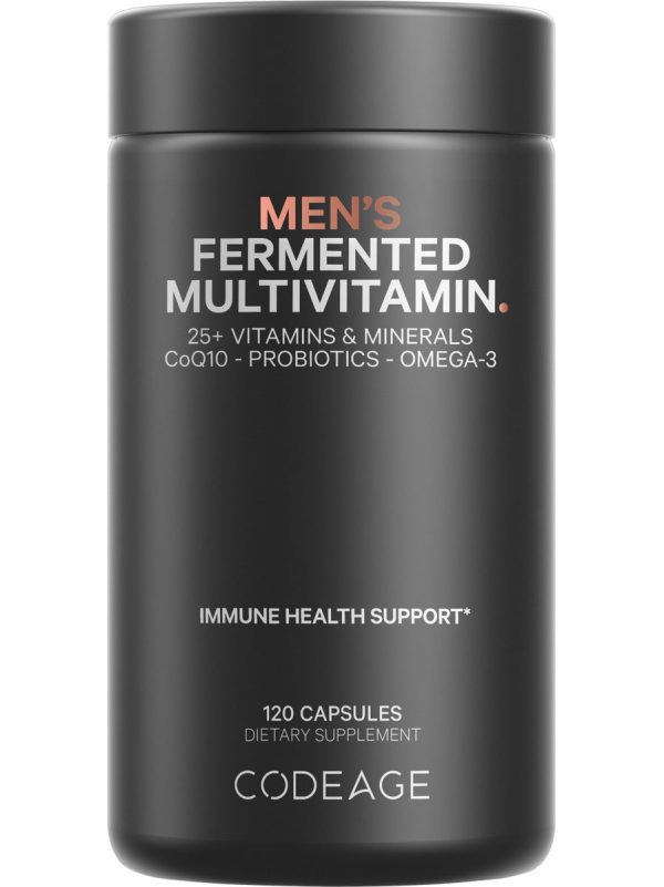 Codeage, Men s Fermented Multivitamin, 120 Capsules For Discount