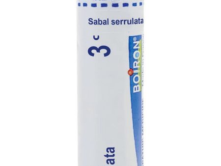 Boiron, Sabal Serrulata 3C, 80 Pellets Sale