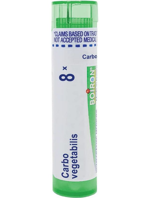 Boiron, Carbo Vegetabilis 8X, 80 Pellets Online Sale