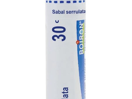 Boiron, Sabal Serrulata 30C, 80 Pellets For Discount